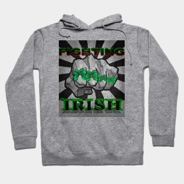 Fighting Irish t-shirt Irish Pride Hoodie by WarriorX